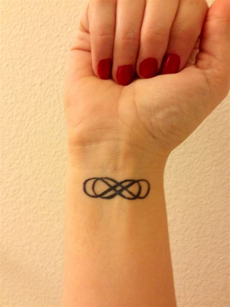 My Double Infinity tattoo love it! | Infinity tattoos, Double infinity ...