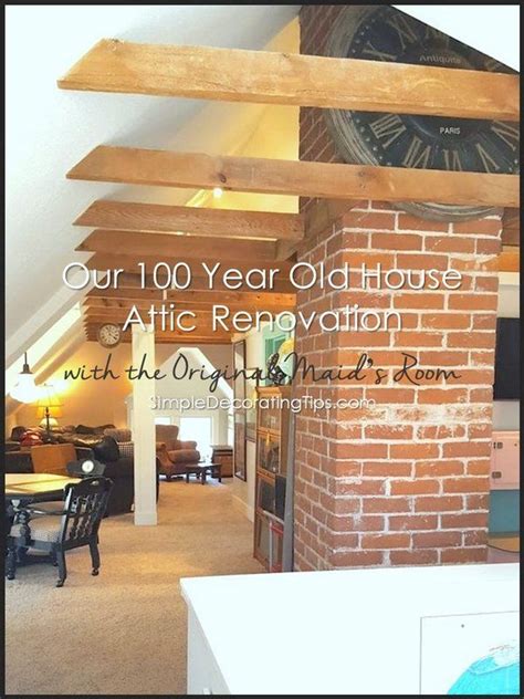 Our 100 year old house attic renovation – Artofit