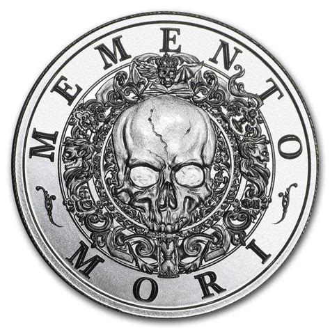 2 oz Silver Round - Latin Allure Series: Memento Mori | American ...