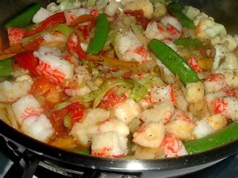 Imitation Crab Stir-Fry Recipe - Food.com