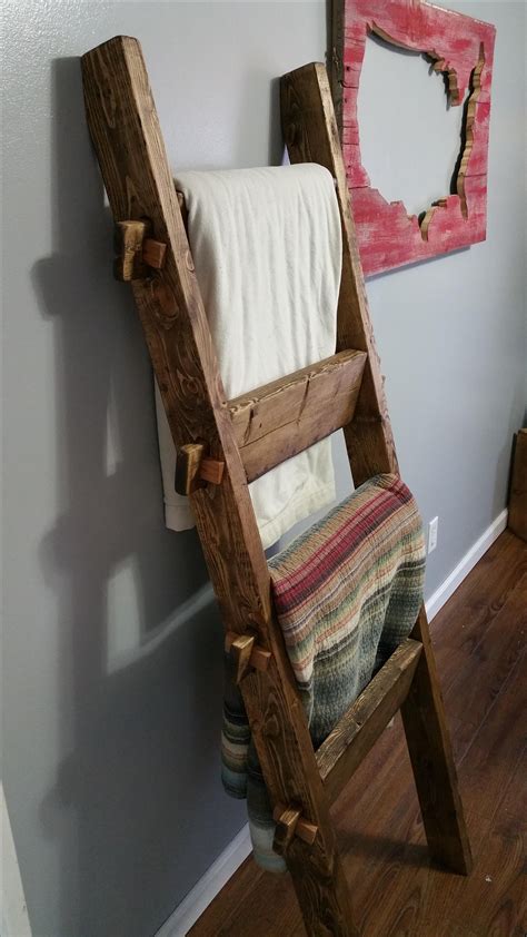 Custom Made Blanket Ladder by Wigal Wood Works | CustomMade.com