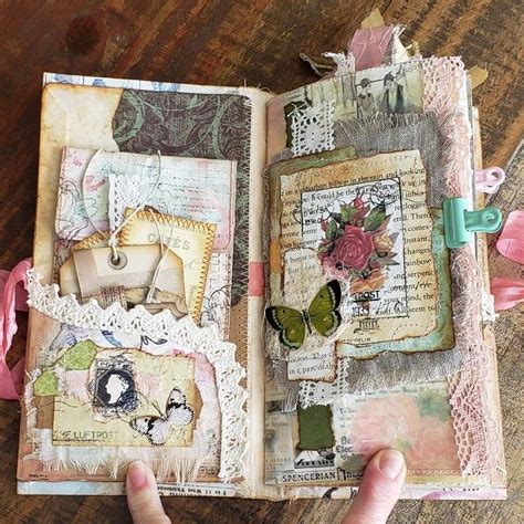 Pin by 505whimsygirl on Junk Journal in 2021 | Vintage scrapbook, Art ...