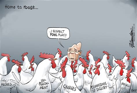 CARTOON: Chickens come home to roost for Zuma