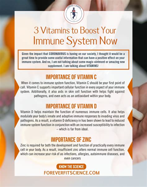 3 Vitamins to Boost Your Immune System Now | Boost your immune system ...