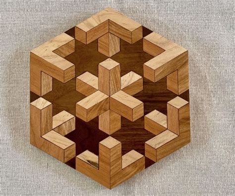 3d Optical Illusion Wood Art – Free Woodworking Plan.com