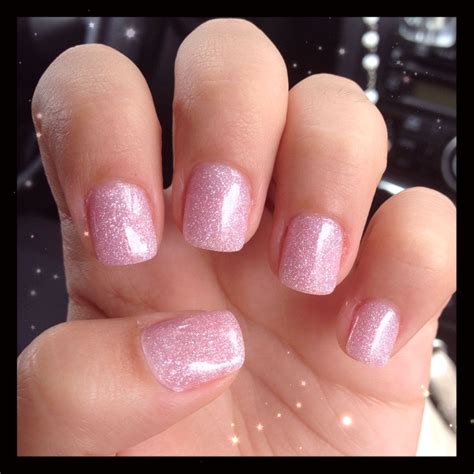 Glitter acrylic nails! | Pink sparkly nails, Pink sparkle nails ...