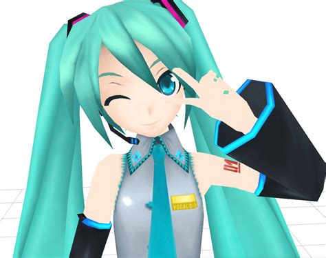 MMD Hatsune Miku by GingerrattennaXD on DeviantArt