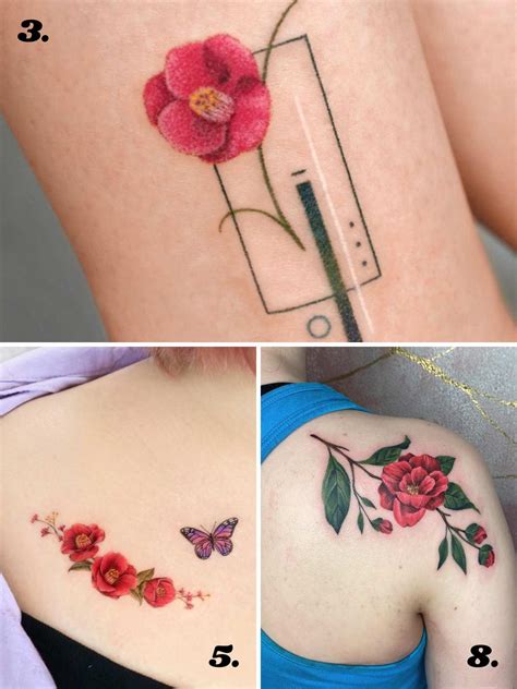 35 Romantic Camellia Tattoo Ideas + Their Meanings - Tattoo Glee