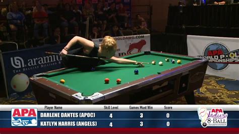 Ladies 8-Ball Championship - 2017 APA World Pool Championship - YouTube