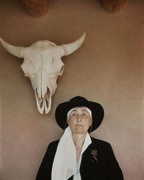 Georgia O'Keeffe, 1948 by Philippe Halsman on Curiator, the world's ...