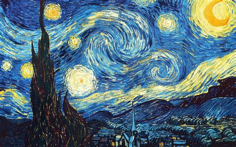 Vincent Van Gogh the Starry Night Desktop Wallpapers - Top Free Vincent ...