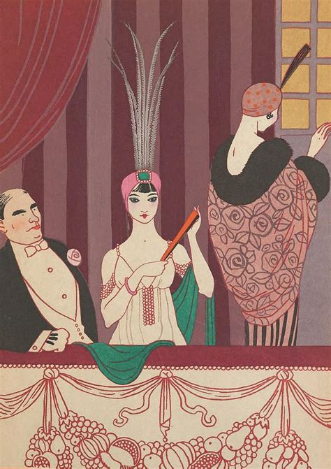 La Loge Painting by George Barbier | Fine Art America