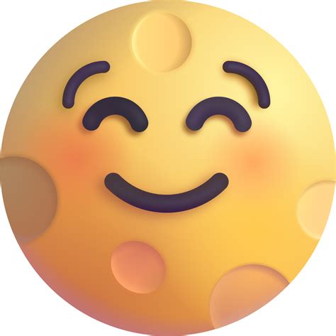 "full moon face" Emoji - Download for free – Iconduck