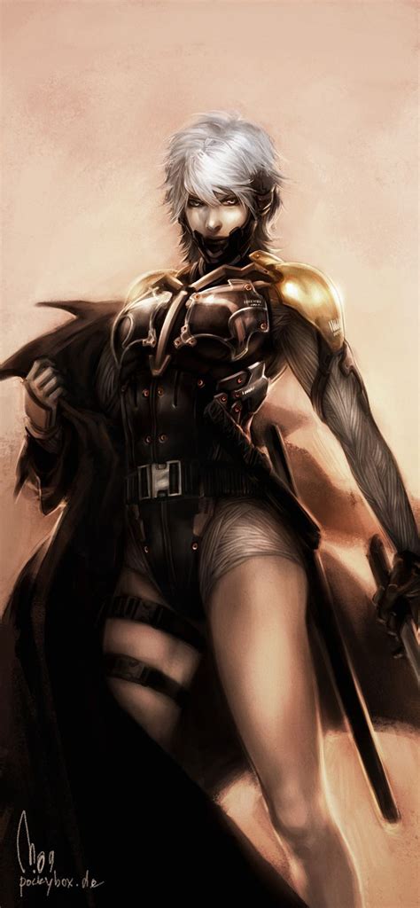 Awesome MGS4 Raiden fanart | Shining tears