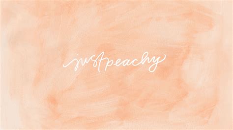 Just Peachy Wallpapers - Wallpaper Cave