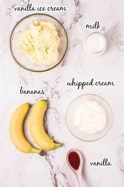 Banana Milkshake Recipe - Bowl Me Over