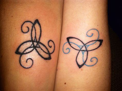 Pin by ANGIE on My Style | Celtic sister tattoo, Sister symbol tattoos ...