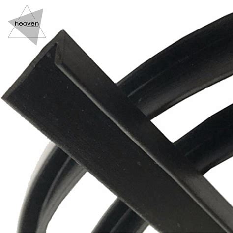 2M Black L-shape Window Door Rubber Seal Weather Strip AUTO Car ...