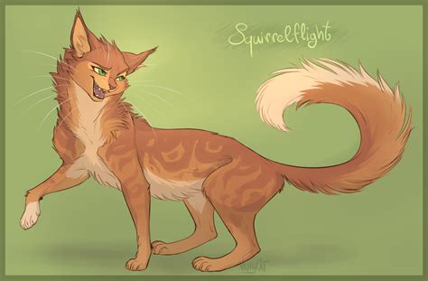 Warrior Cats - Squirrelflight by VanyCat on DeviantArt