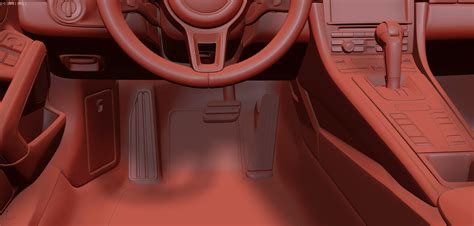 Porsche 911 GT3 RS Interior :: Behance