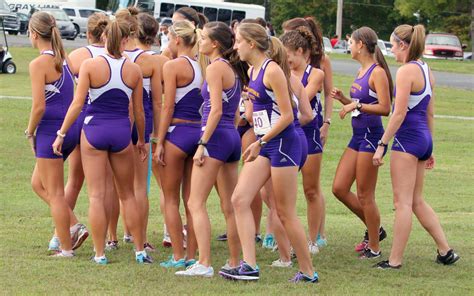 Group of Girls - Team Sports - Purple Outfit & Shorts - Legs | Groups ...