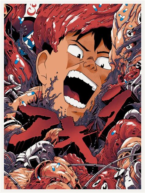 Akira anime, Spoke art, Akira