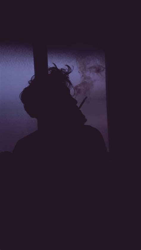 Bad Boy Smoking Aesthetic Wallpaper - Draw-411