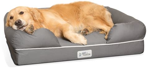 PetFusion PetFusion Ultimate Memory Foam Lounger Dog Bed, Large, 36"x28 ...