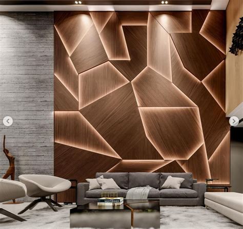 Wohnen & Design | Wall cladding interior, Wall designs for hall, Luxury ...