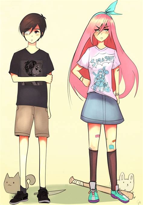 Sunny and Aubrey in those cool shirts : OMORI in 2021 | Cool shirts ...