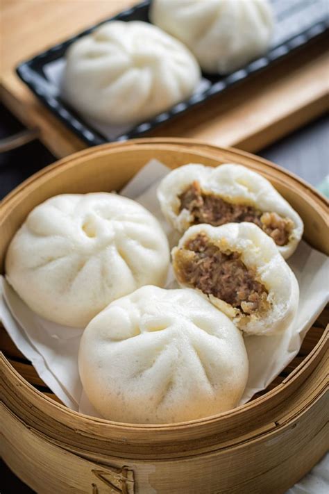 Baozi Recipe, Chinese Street Food, Ground Pork Recipes, Bao Buns, Pork ...