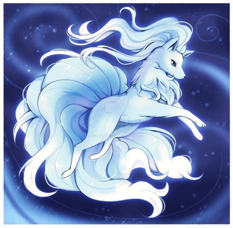 Alola ninetails by Midna01 | Pokemon ninetales, Pokemon, Pokemon art