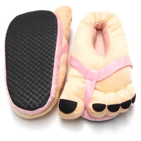 Funny Slippers Women Animal Slippers Winter Indoor Toe Big Feet Warm ...