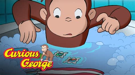 Curious George 🐵 George Floods the Building 🐵 Kids Cartoon 🐵 Kids ...