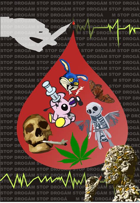 Anti-drugs poster by pathydesign on DeviantArt