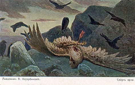 Death of an Eagle - Wilhelm Kotarbinski - WikiArt.org