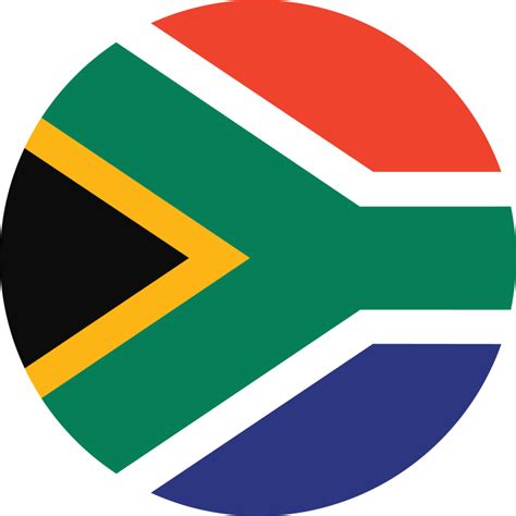 Circle flag of South Africa. 11571502 PNG