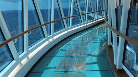 SeaWalk See Through Over The Ocean Glass Walkway Regal Princess Cruise ...