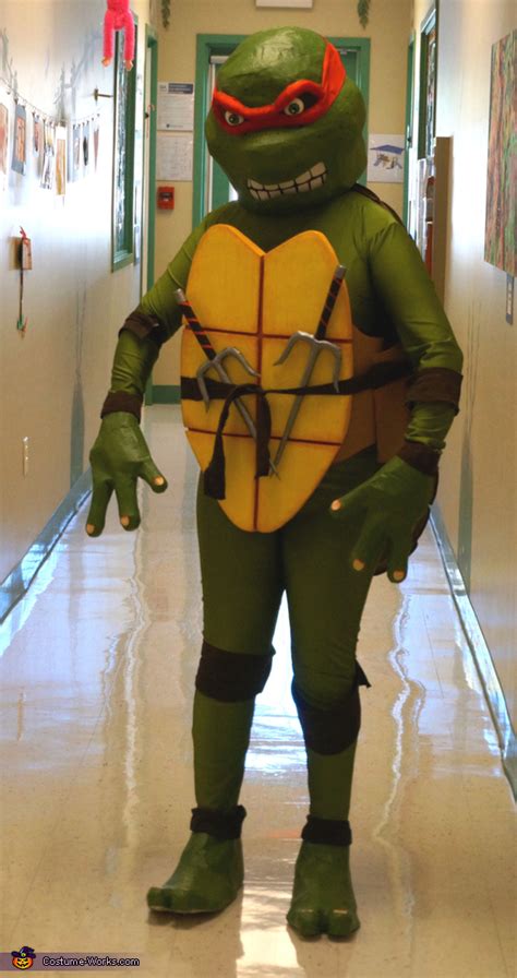 Homemade TMNT Raphael Costume | Coolest DIY Costumes