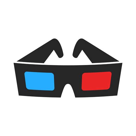 3D Movie Glasses 546690 Vector Art at Vecteezy