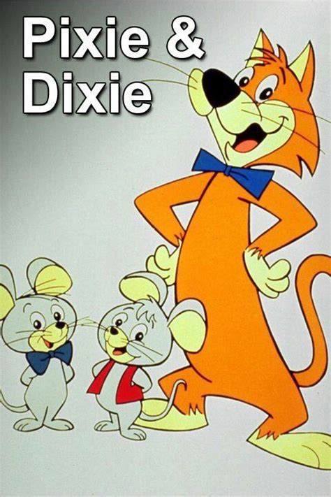 Pixie And Dixie And Mr. Jinks 🎂 1958 | Classic cartoons, Hanna barbera ...