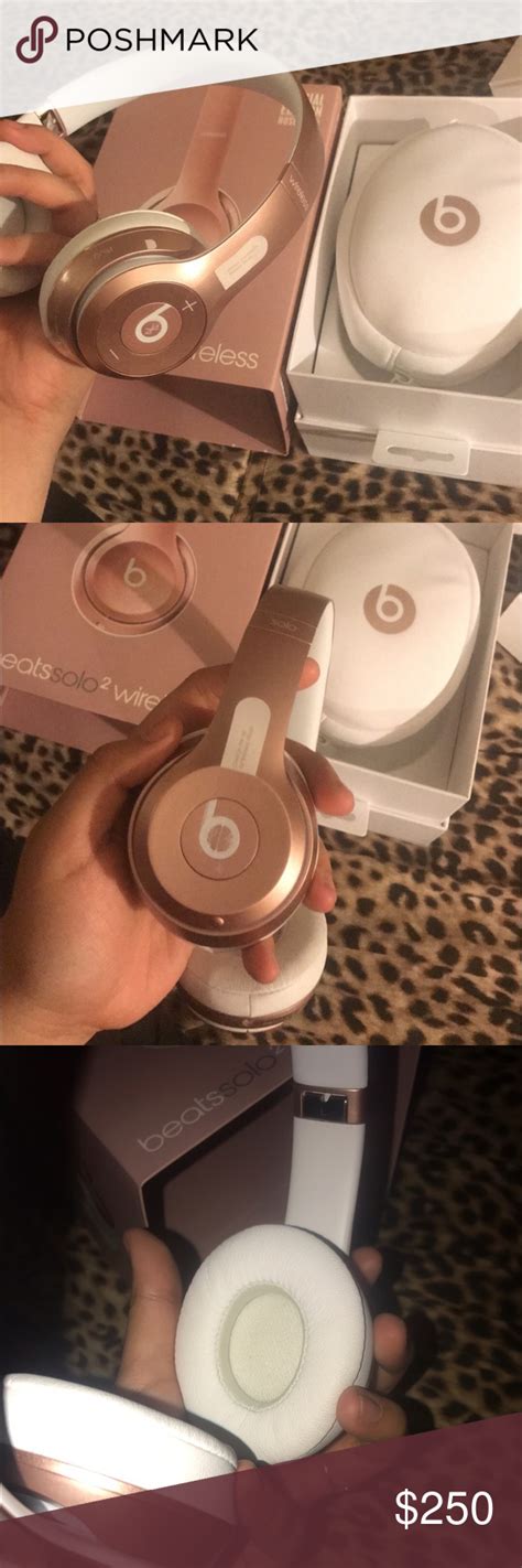 Brand New Rose Gold Beats Solo2 Wireless Brand new rose gold Beats ...