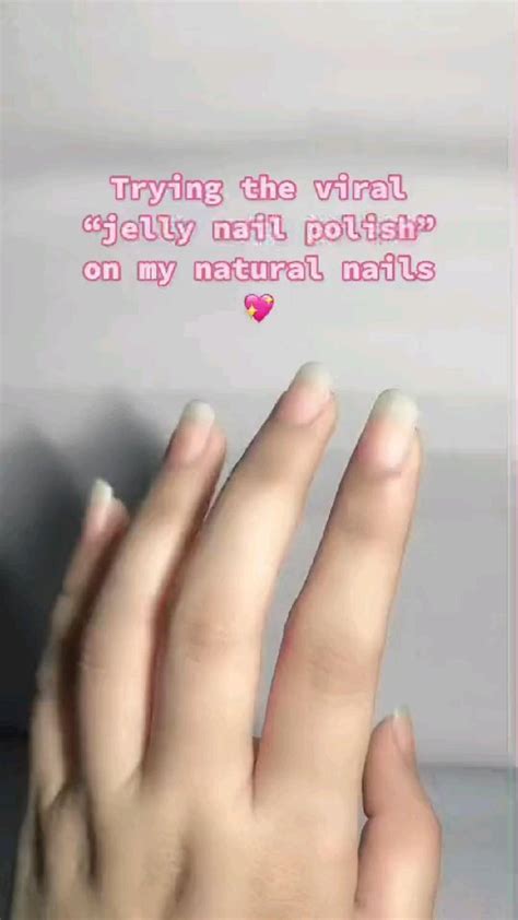 Jelly Nails💅 | Jelly nails, Nail polish, Gel nails