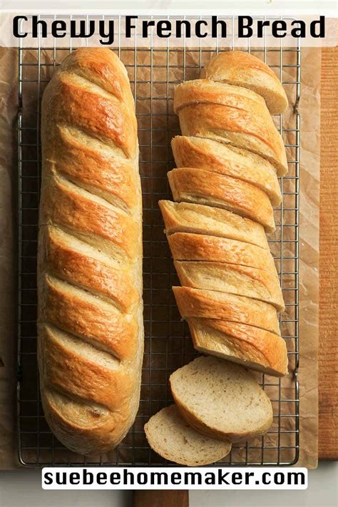 Chewy French Bread for Soup - SueBee Homemaker