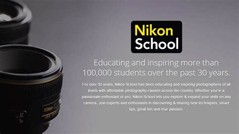 Nikon School Online Aims to Educate with Photography and Video Classes ...