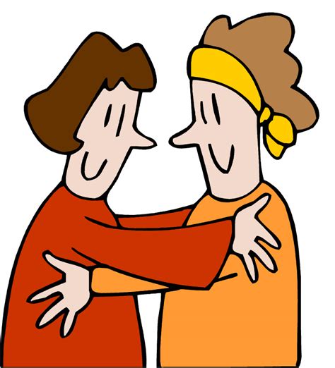 Clip art friendship hugs clipart - WikiClipArt