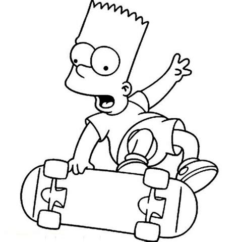 Bart Simpson Drawing at GetDrawings | Free download