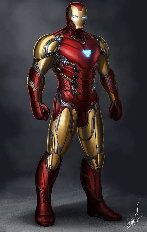 Iron Man Mark 85 by buynsanjaa on DeviantArt