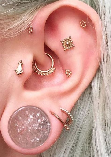 Found on Bing from www.pinterest.com Tragus Piercings, Piercing Face ...