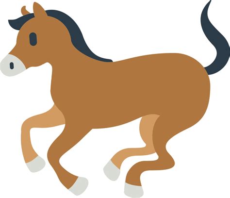 "horse" Emoji - Download for free – Iconduck